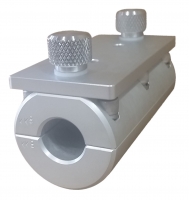 Short Cradle with Locking Ring on Thumbscrew Rail Mount