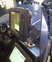 Silver CFS Sure-Lok Electronics Mount